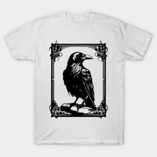 the black raven T-Shirt